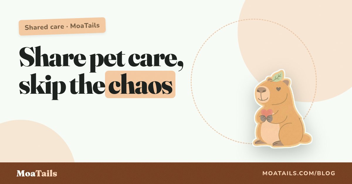 How to Share Pet Care with Your Family (Without the Chaos)