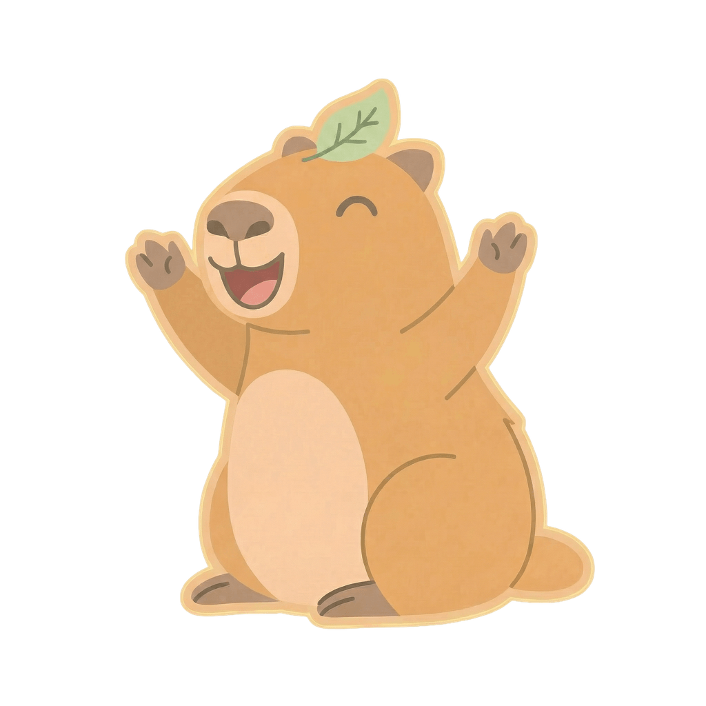Moa the capybara