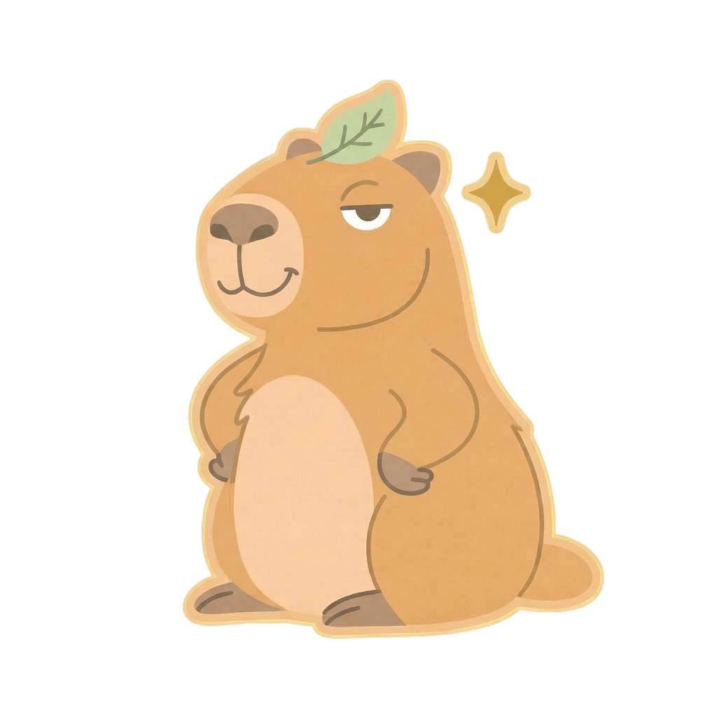 Moa the capybara