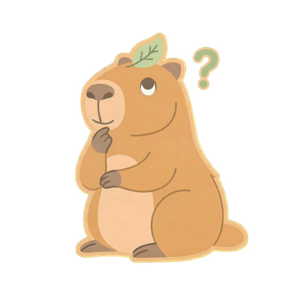 Moa the capybara